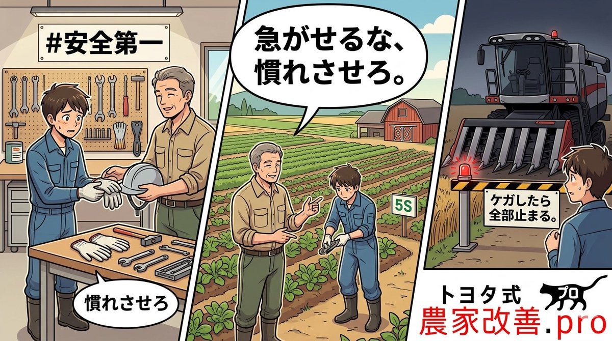トヨタ式で農家改善❗️差別化された農家になろう‼︎ tweet media