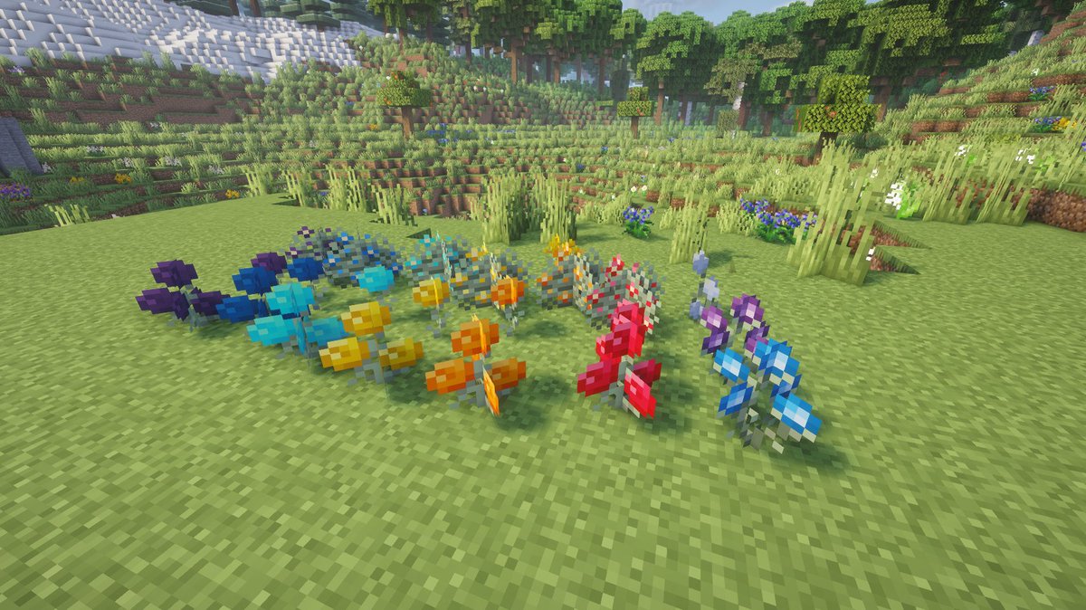 laikaslullaby's tweet image. A recent mod project @1ndieblue and I are doing for a server we're on!! Featuring a bunch of custom wallpapers, woods, and planks!!

#blockbench #mod