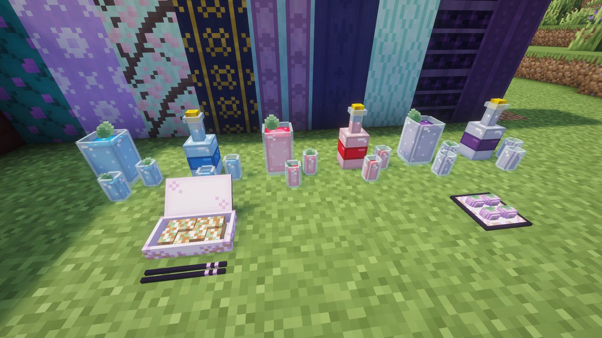 laikaslullaby's tweet image. A recent mod project @1ndieblue and I are doing for a server we're on!! Featuring a bunch of custom wallpapers, woods, and planks!!

#blockbench #mod