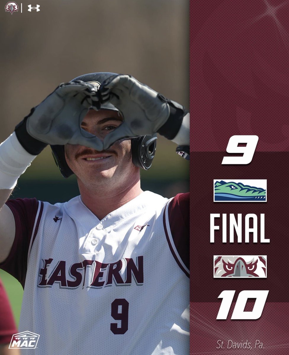 Eastern University Baseball tweet media