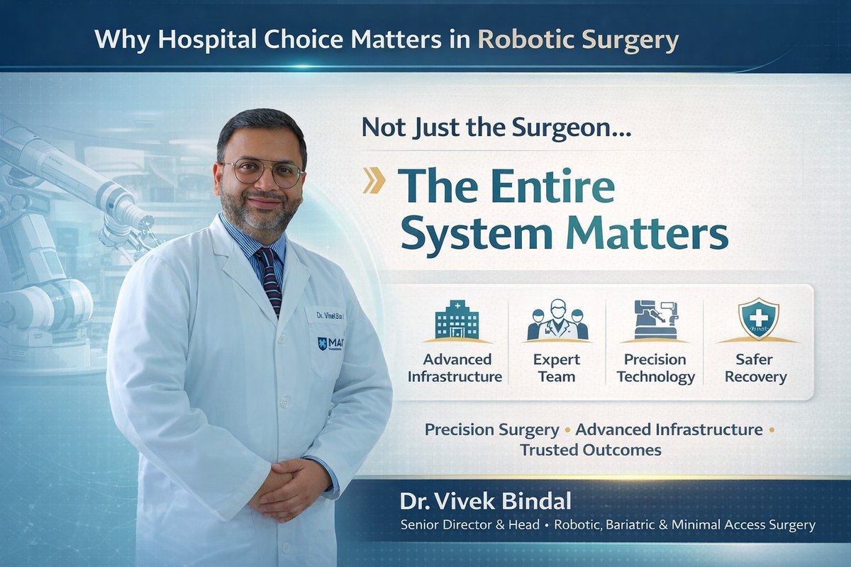 Dr. Vivek Bindal |Robotic and Laparoscopic Surgeon tweet media