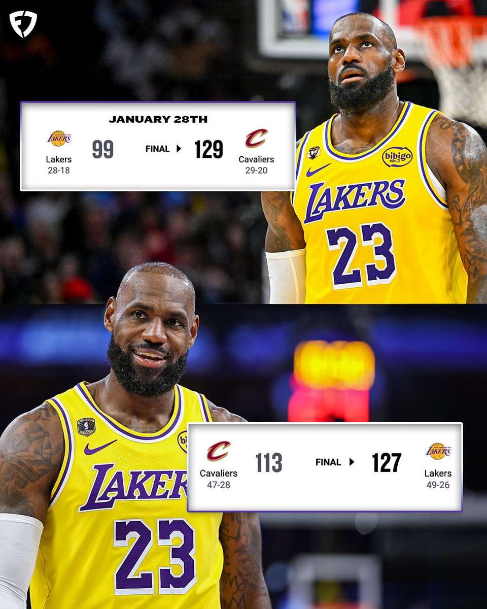FDSportsbook's tweet image. LeBron gets revenge on his former team 😤

Who's stopping the Lakers in the playoffs? 👀

#NBA | #LakeShow