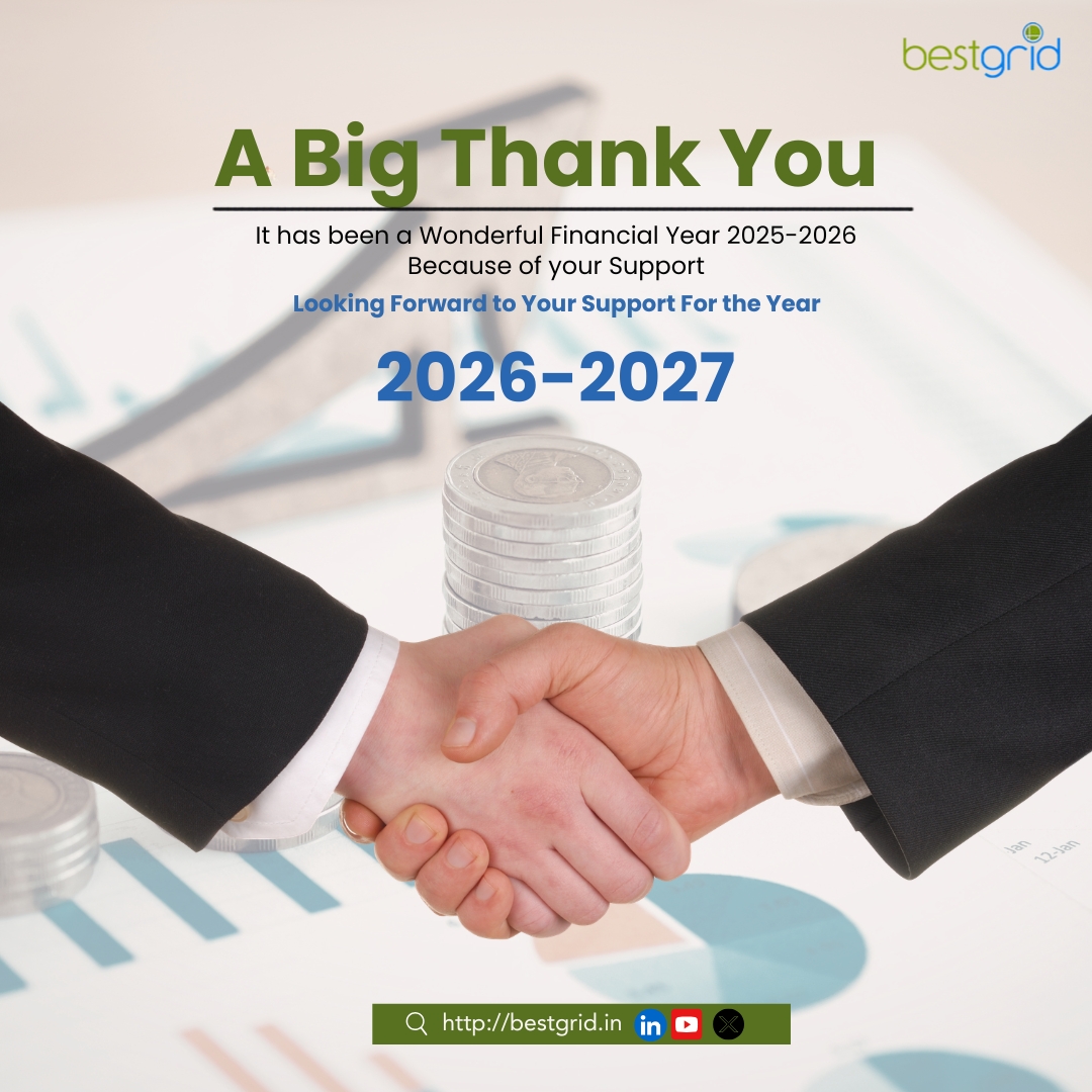 bestgrid53743's tweet image. Grateful for an incredible 2025–2026
Your support drives our success.
Onward to a stronger 2026–2027
Visit us:  bestgrid.in
#NewYearGoals #Growth #Success #StrongerTogether #BestGrid