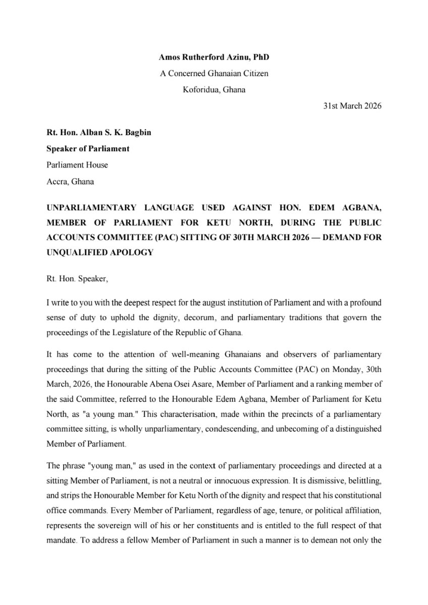 Amos Rutherford Azinu, PhD tweet media