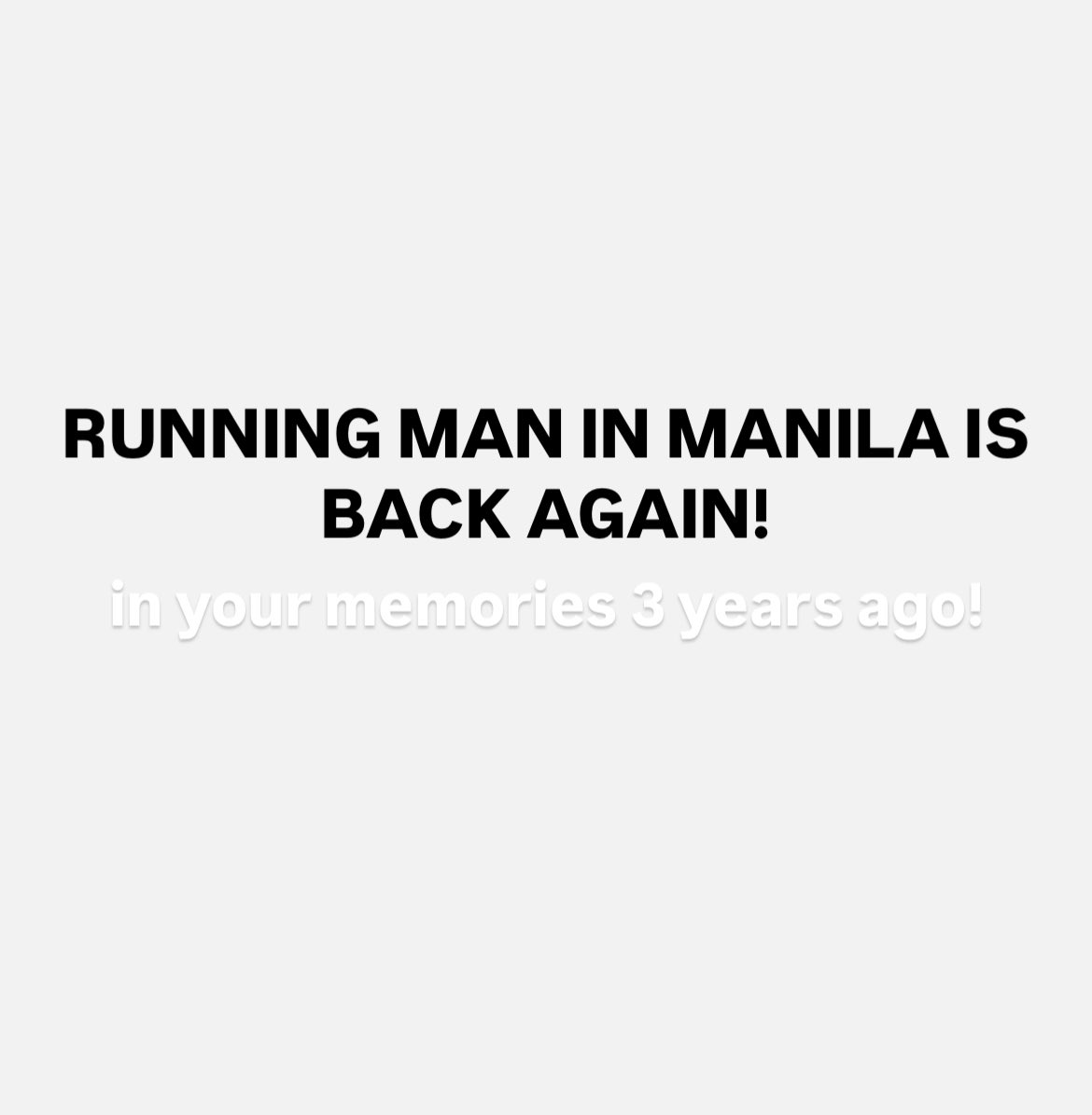 Running Man PH 🇵🇭 tweet media