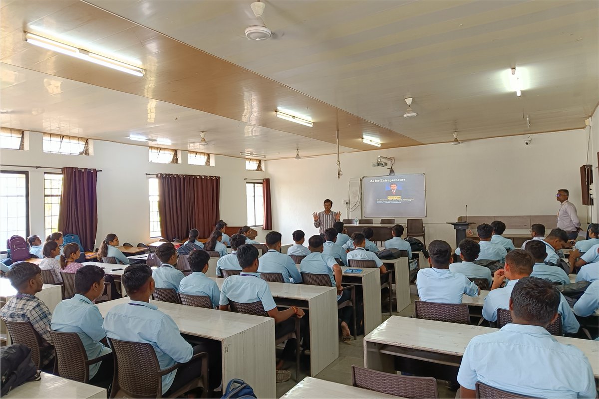 ritindia1983's tweet photo. 3-Day Entrepreneurship Awareness Camp (10โ12 Mar 2026) at RIT Rajaramnagar empowered 76 students with startup skills, funding insights & innovation mindset ๐กIn association with MITCON, shaping future entrepreneurs! ๐#Entrepreneurship #StartupIndia #Innovation #EDC #MITCON https://t.co/PAcSCYuila