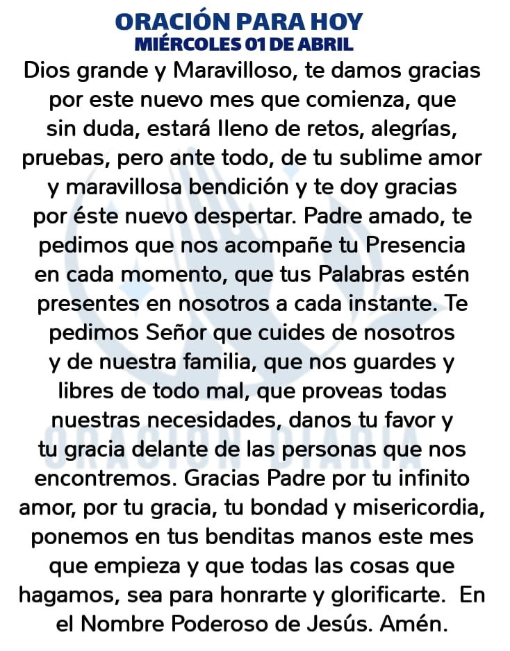 Oración Diaria®™ tweet media