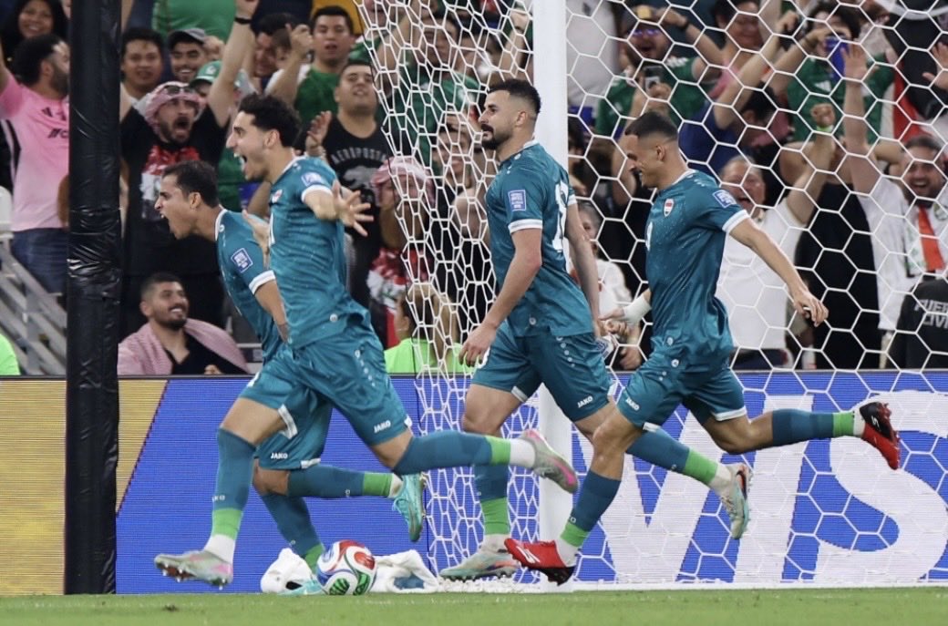 Asmail60's tweet photo. منتخب العراق يصنع الحدث ويعود إلى كأس العالم بعد غياب 40 عاماً.. https://t.co/RJ2tySb65i
