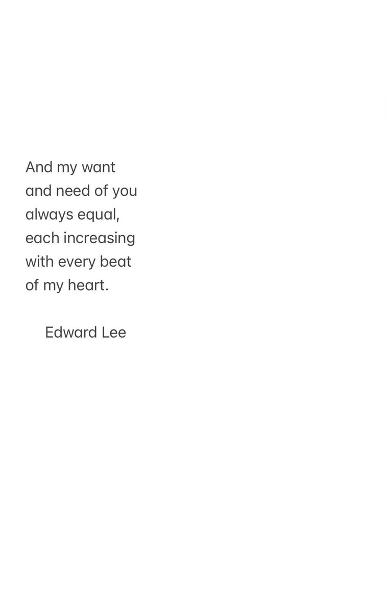 Edward Lee Poetry tweet media