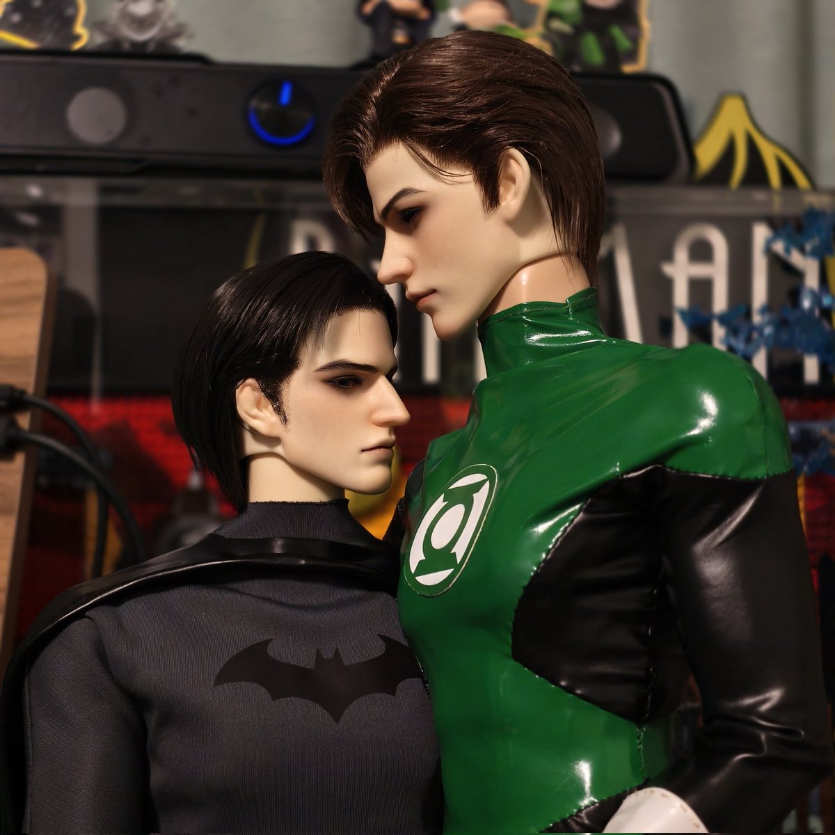 Keyan2814's tweet photo. 近期玩娃娃记录

#Batman #Brucewayne #GreenLantern #HalJordan #batlantern https://t.co/PE3bdqlM6Y