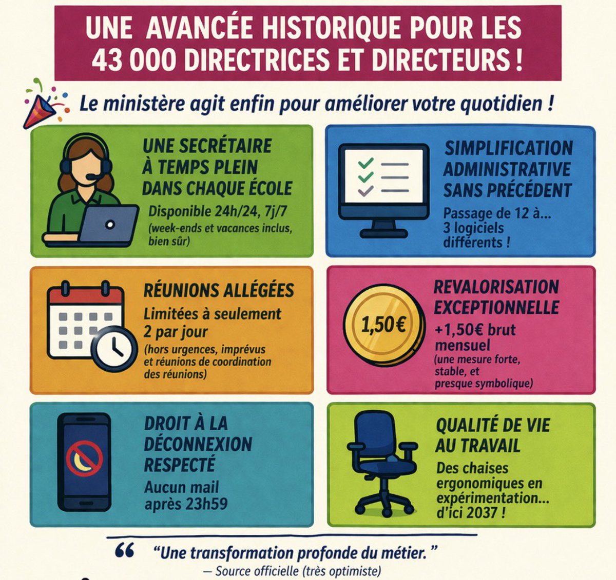 Syndicat des Directrices et Directeurs d'École tweet media