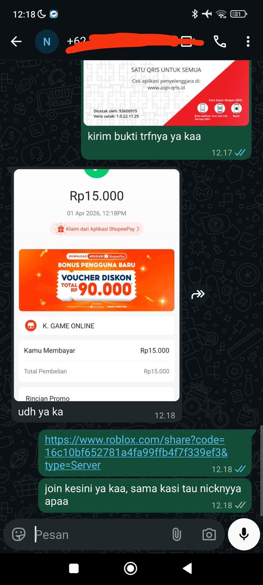 K | @ after dm, fst resp wa bio tweet media