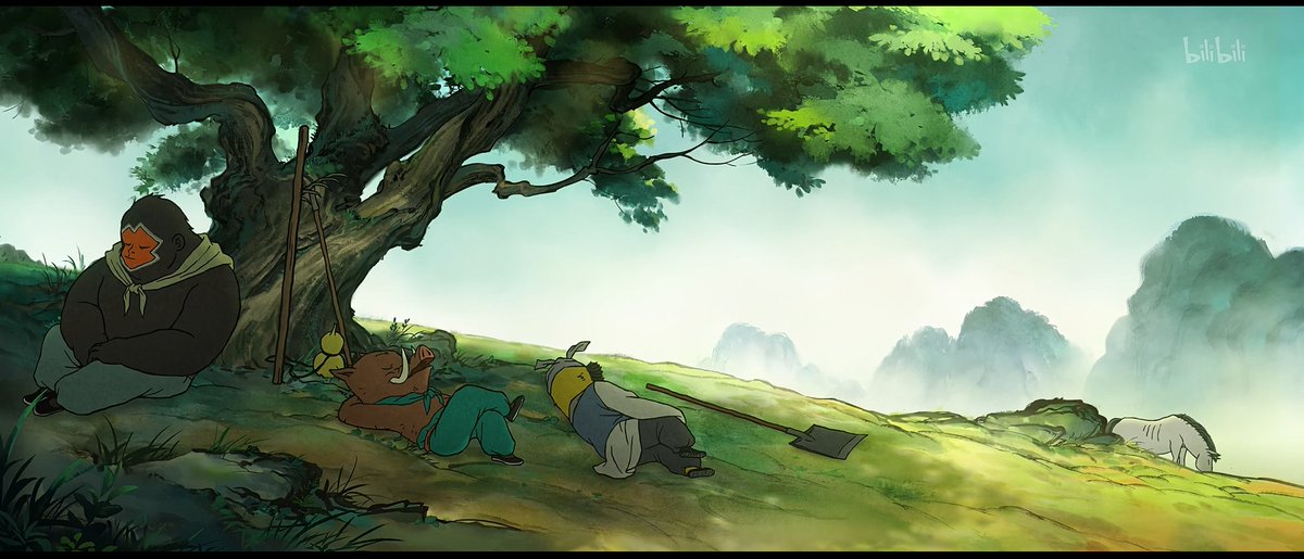 exhibit790734's tweet photo. Chinese animated movie 'Nobody' (2025). #movies https://t.co/CSDWg1g1w7