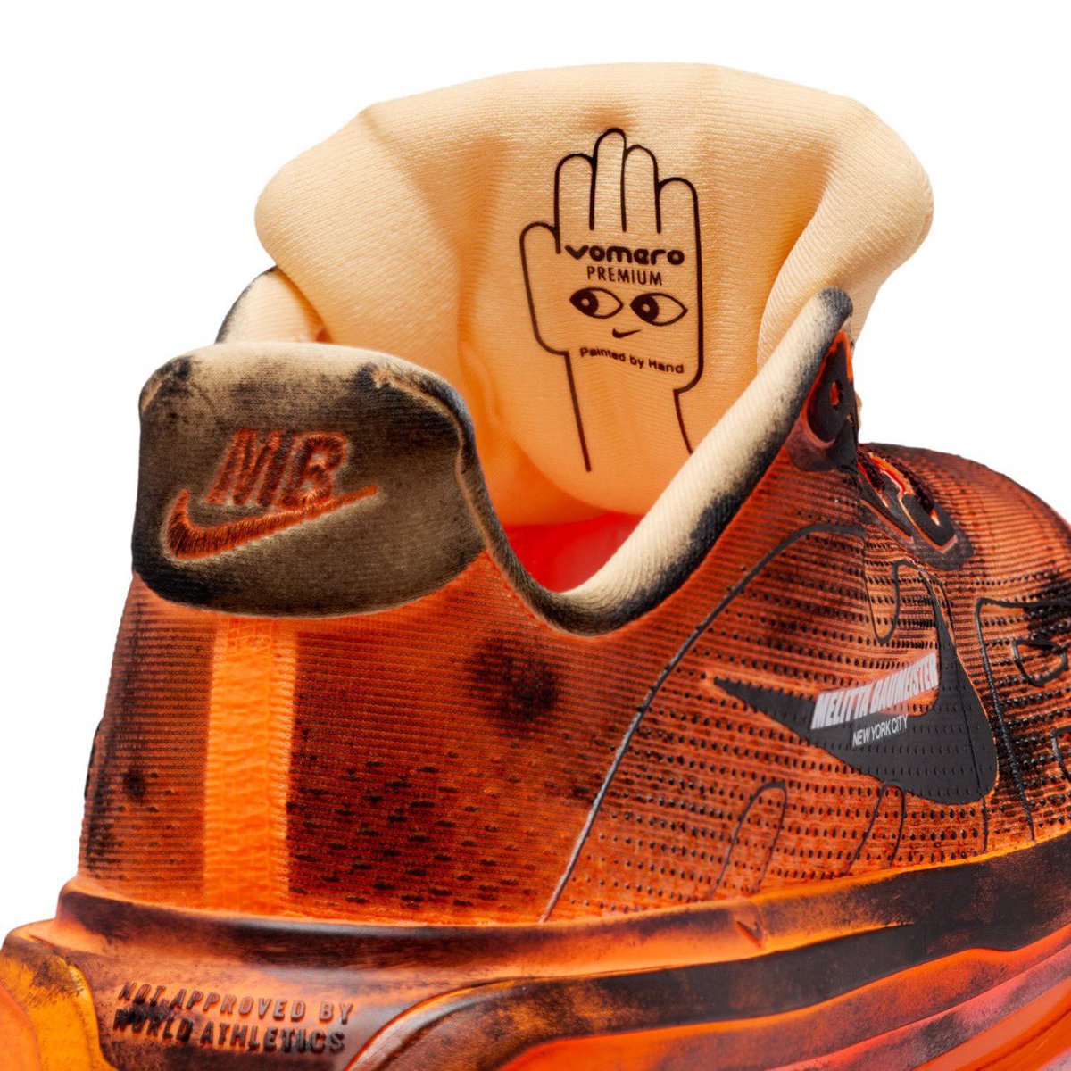 Melitta Baumeister x Nike Vomero Premium SP “Total Orange”が国内4