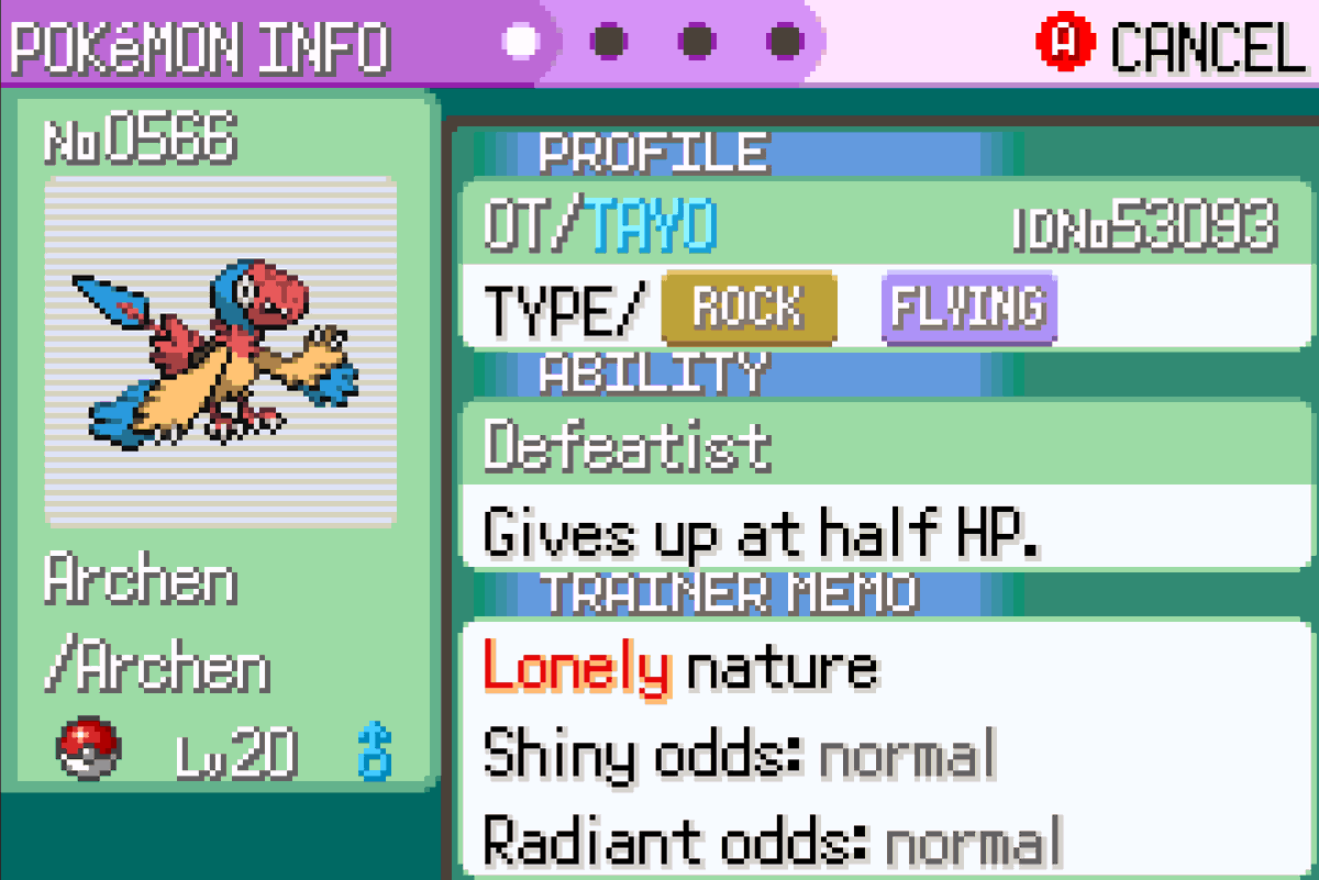 Tayo_Fox's tweet photo. @jaywalkings im playing a pokemon emerald rom hack that has all the pokemon and i just got this thing an hour ago and i love it so much
i had no clue it existed before today https://t.co/4gad0gRIiq