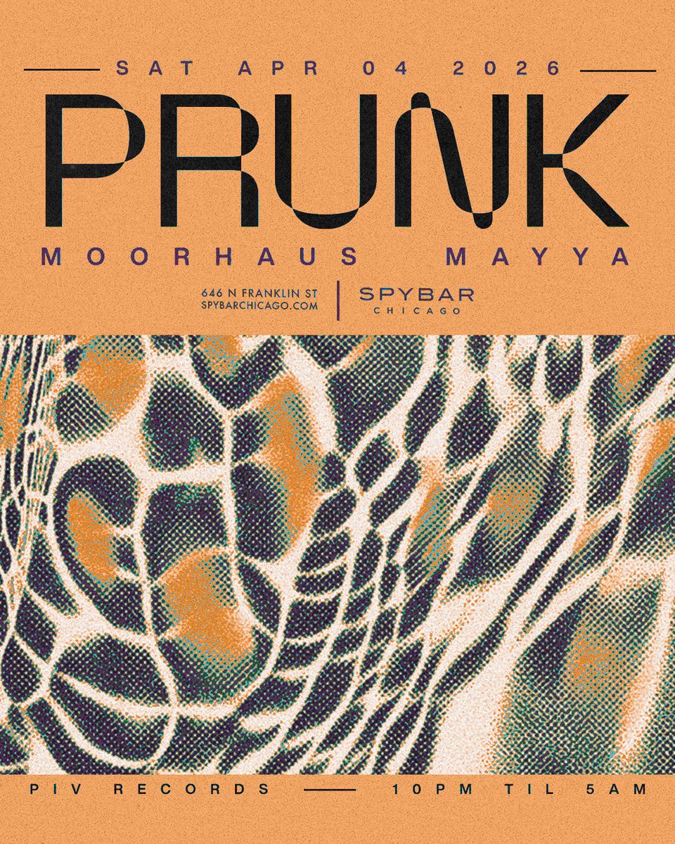 moorhaus_'s tweet image. alright chat we’re back

direct support &amp;amp; closing duties for Prunk at Spybar this saturday

pure house music no nonsense no shenanigans let’s ROCK