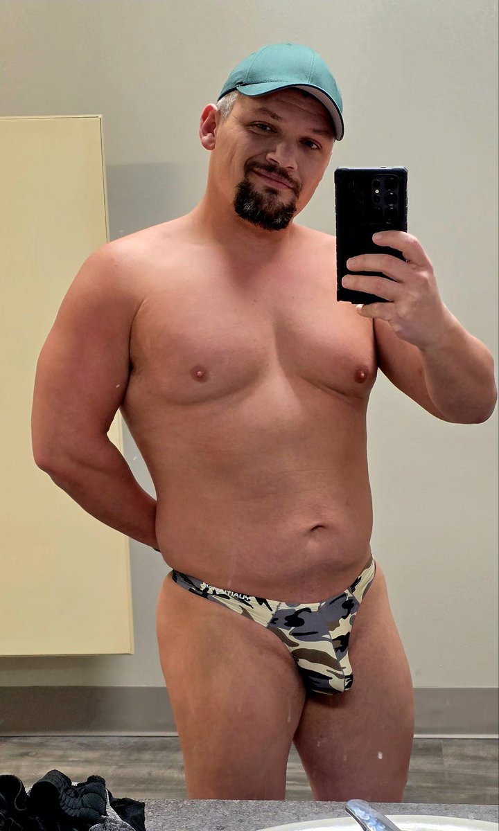 Cob4ltPup's tweet photo. I'm all yours for the night. What are we going to do. 

#nipples #gay #thong #gaythong #buldge https://t.co/ZbG85tQjvP