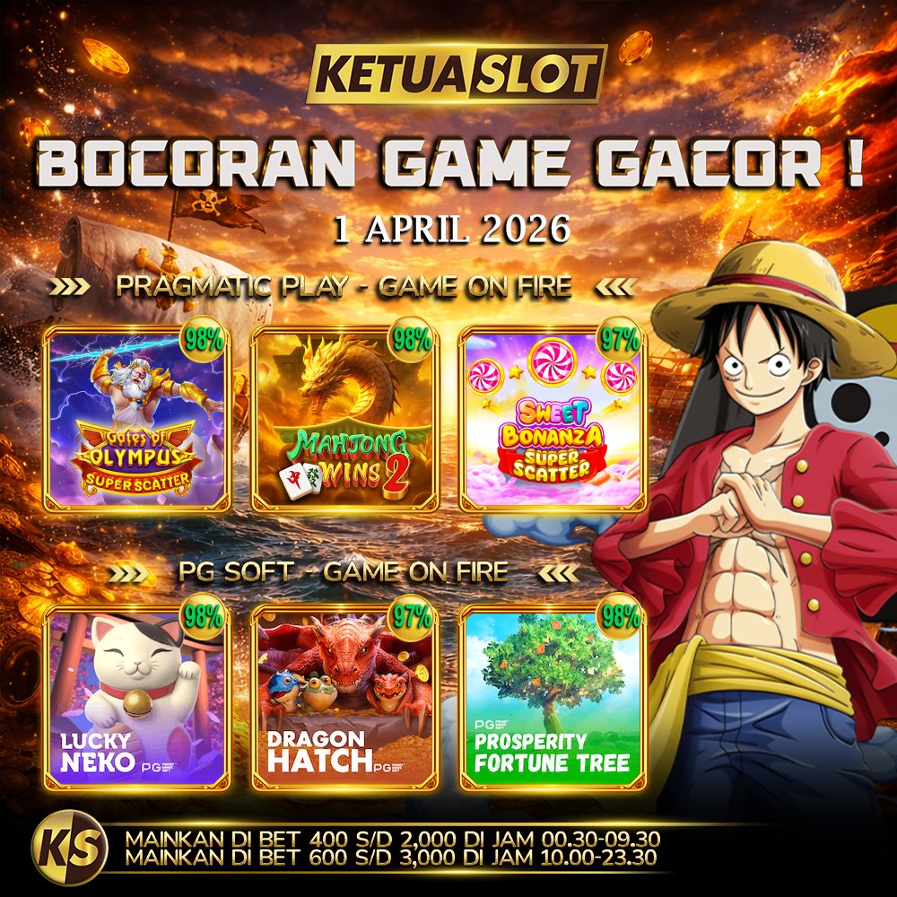KetuaSlot's tweet photo. ✔️ INFO RTP TERGACOR HARI INI SUDAH SIAP!
⚡️ Persentase lagi tinggi, game lagi adem banget.
💣 Pola gampang kebaca, tinggal ikut gas langsung bisa tembus cuan.

#KetuaSlotRTP #RTPGacor #KetuaSlotJackpot #SlotKetua #SlotJP #KetuaSlot #RTP https://t.co/ZCbnQat0Ot