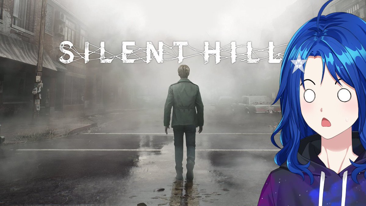 i'm live and streaming silent hill 2 remake! 🔗is down below