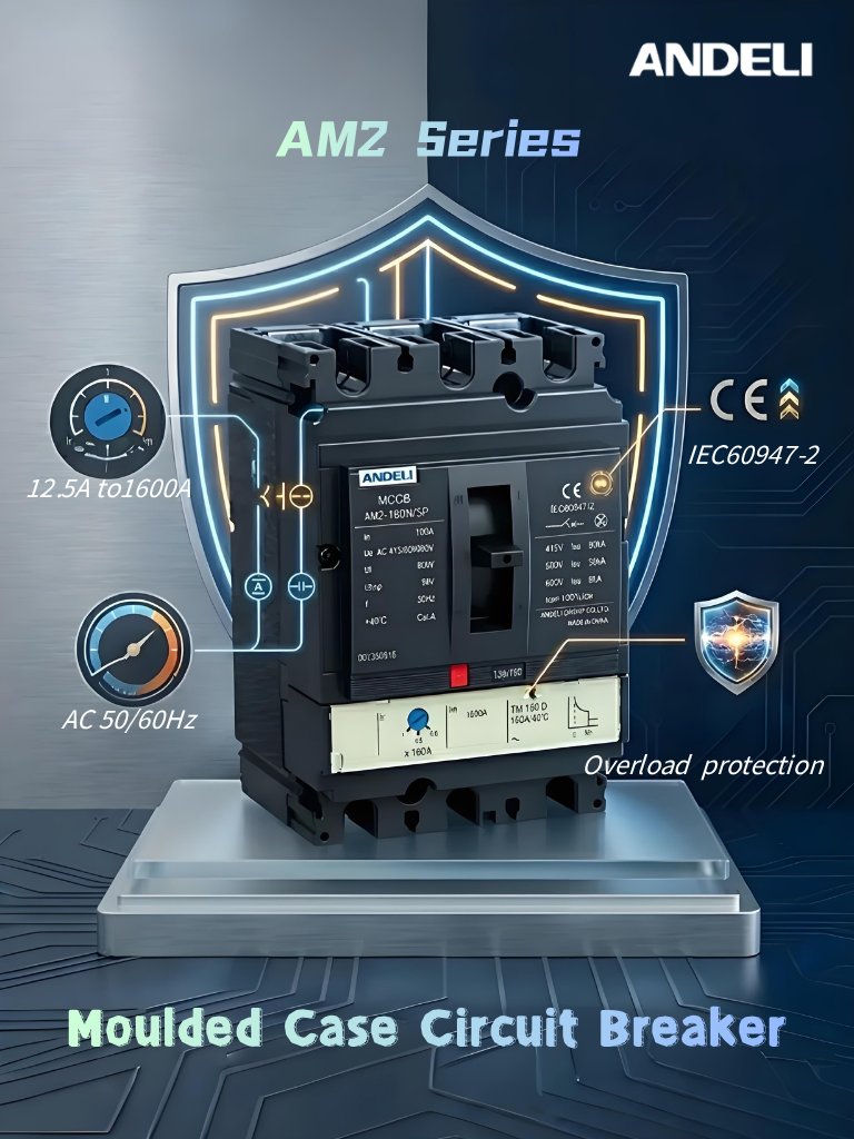 CoAndeli's tweet photo. ⚡ Power You Can Trust — AM2 Series MCCB
Looking for reliable circuit protection? The AM2 Series Moulded Case Circuit Breaker delivers stable performance for modern power systems.

💡 Ideal for industrial &amp; commercial applications

#MCCB #CircuitBreaker #ElectricalSafety https://t.co/k0yjfvzCqR