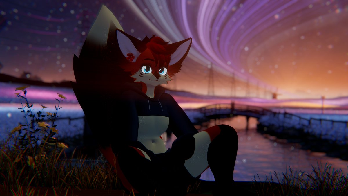 VanixTheFox's tweet photo. New look, same me 🦊   Thanks @MrBeef_69 for setting up the avatar :3      
Model by @bratbun3D https://t.co/IEm3xINjax