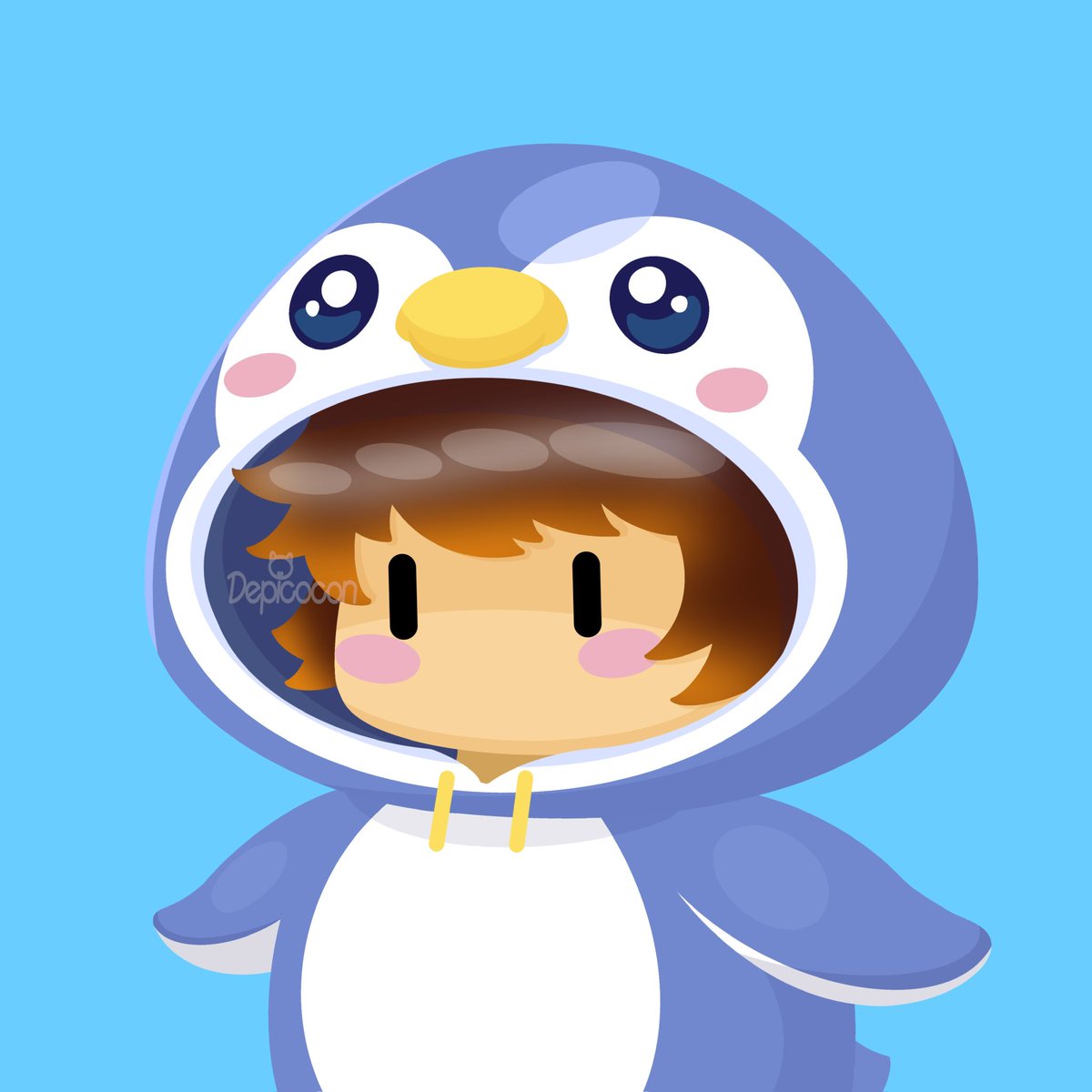Depicocon's tweet photo. 🐧 Chibi Penguin Hoodie – Open Commission!

Karakter chibi lucu pakai kostum penguin, cocok untuk avatar &amp; sticker. Open commission—bisa request custom!

#OpenCommission #ChibiArt #CuteArt #ArtistOpen #Commission https://t.co/H0w9zIHASM