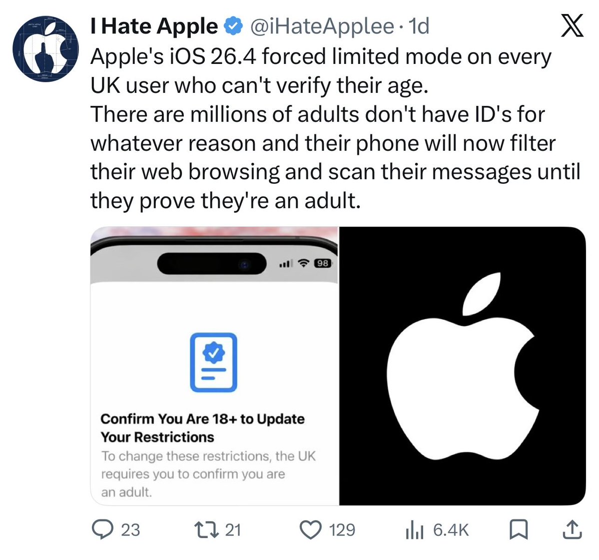 Apple Mis-Intelligence tweet media