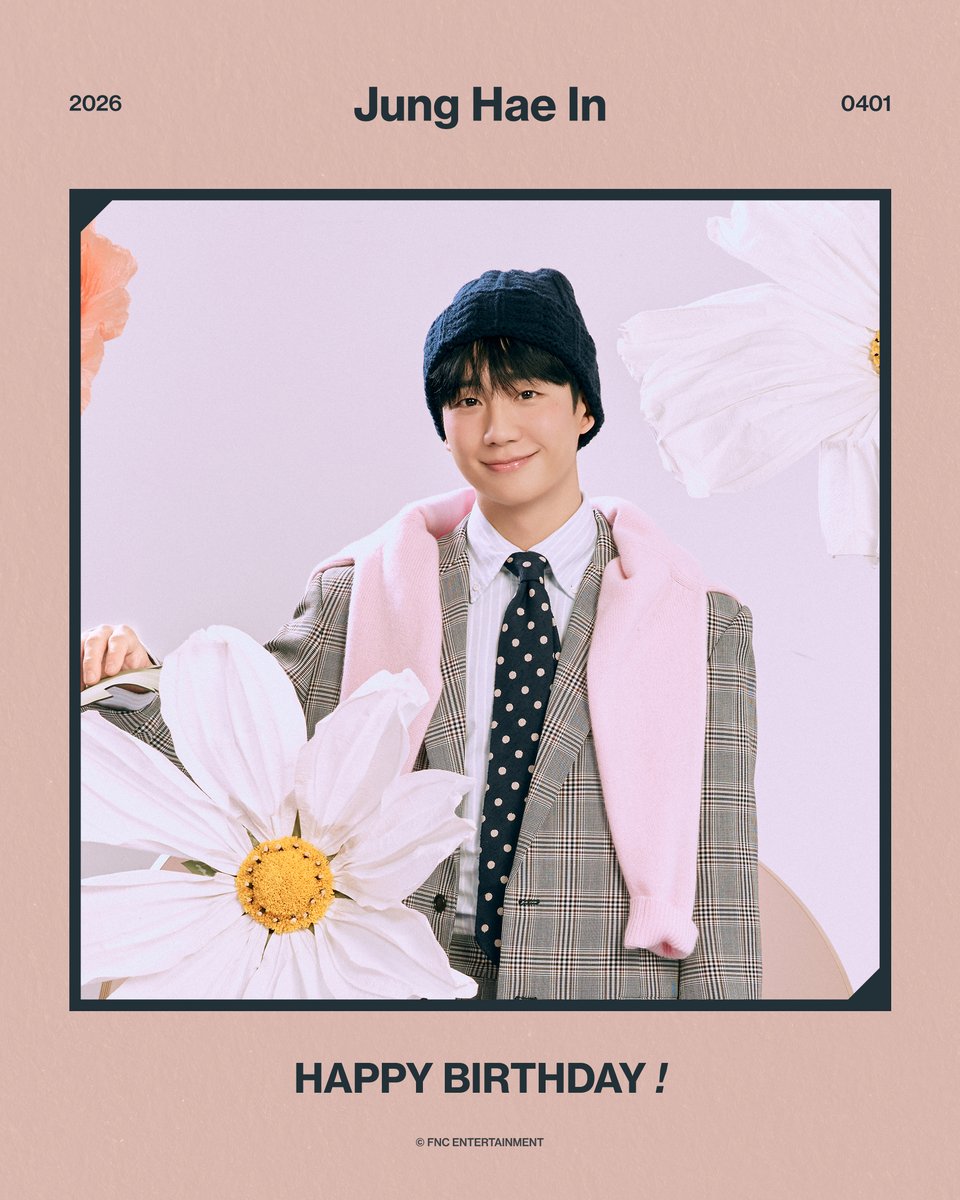 [#チョン・ヘイン] 20260401 HAPPY BIRTHDAY
생일 축하해요♡

#JungHaeIn #HAPPY_HAEIN_DAY
