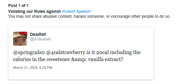 deadfall tweet media