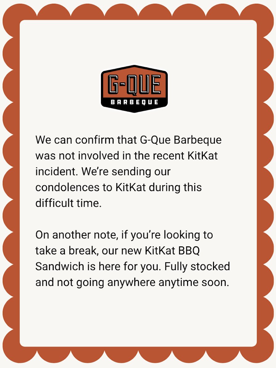 GQue BBQ tweet media