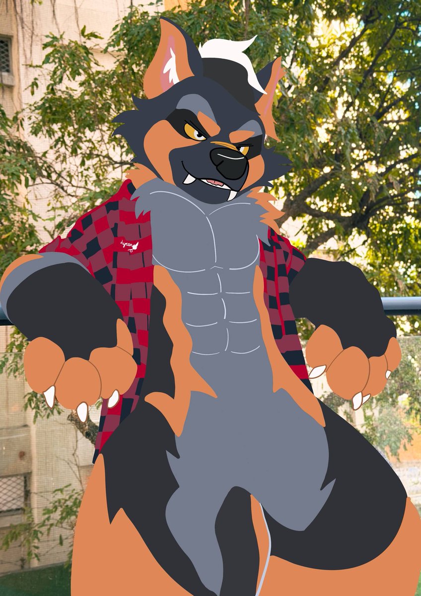 Alo LycanWolf Coyote Demon tweet media