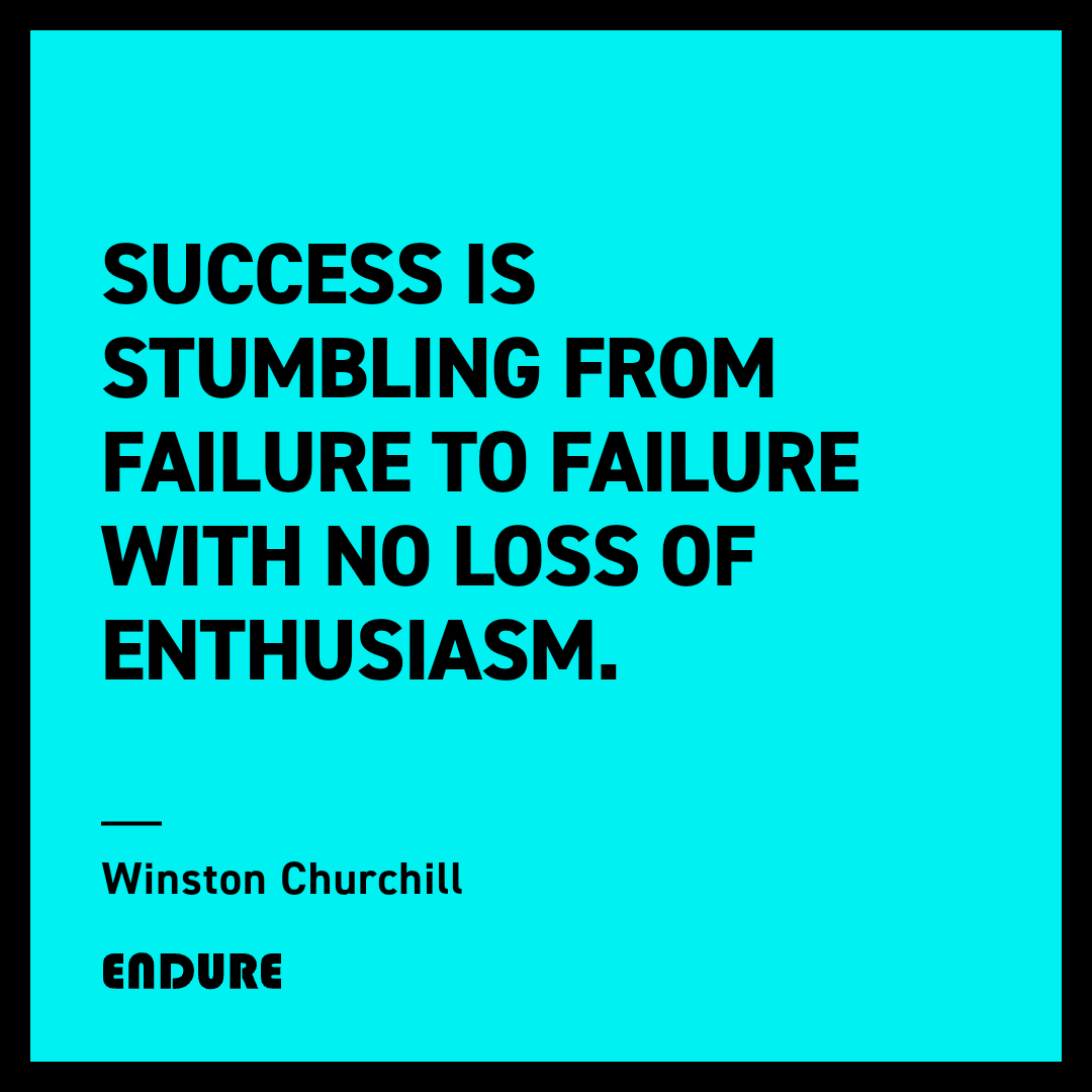 Endure_247's tweet photo. "Success is stumbling from failure to failure with no loss of enthusiasm." — Winston Churchill #Endure #Resilience #Stoicism https://t.co/MVITALd8vt