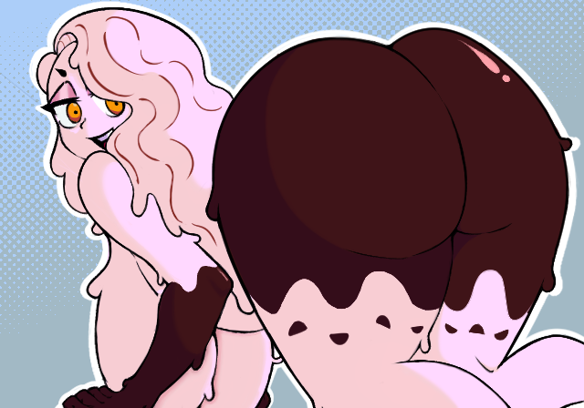 MAKOs_art's tweet photo. Glow up 🍰

#nsfw #digitalart https://t.co/7KgqMQwDDM