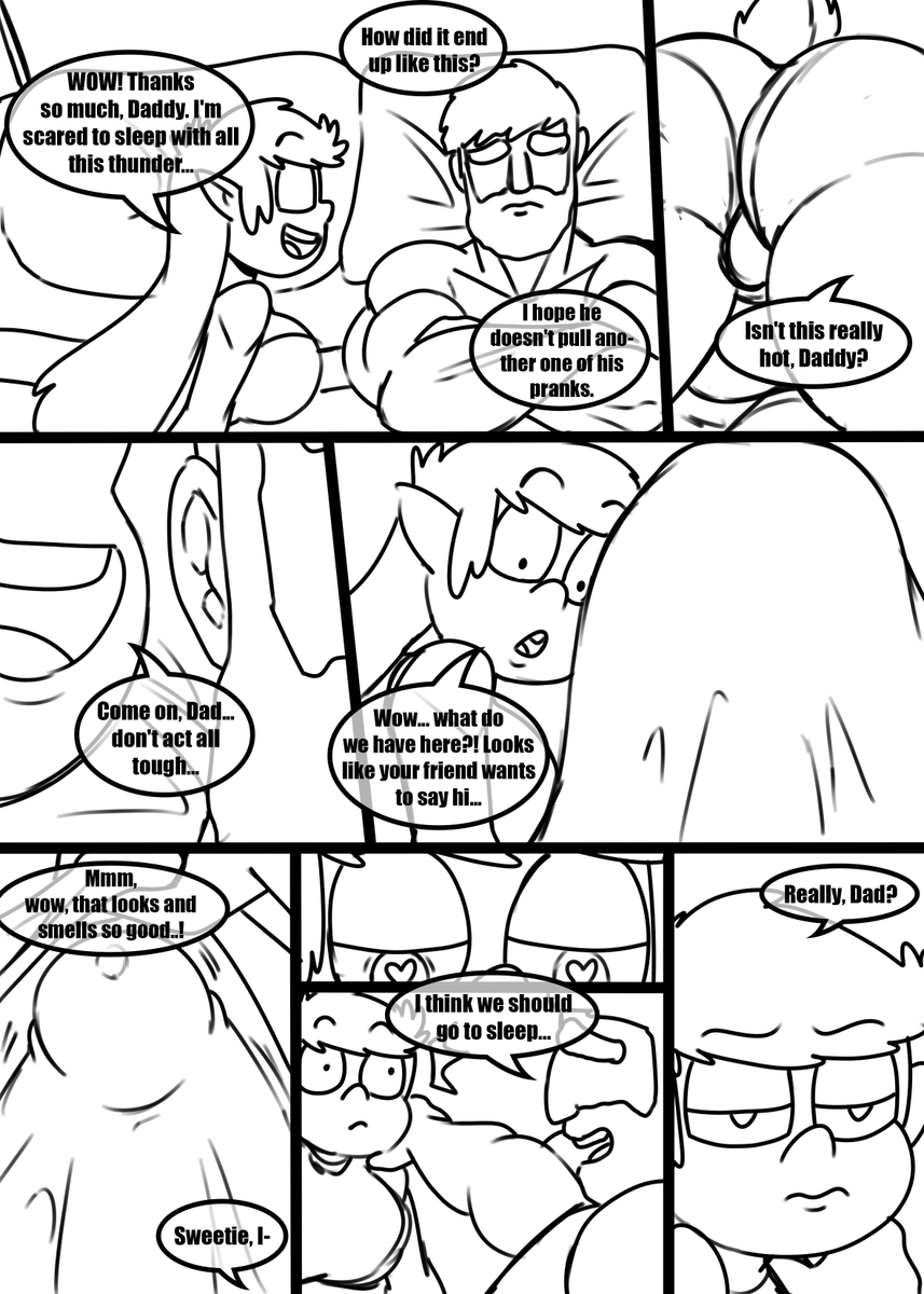Normal_family69's tweet photo. ''Playing with Daddy'' [Comic-English] Pages 13-16:
https://t.co/xDVrPcpauB https://t.co/GeohmpmxUv