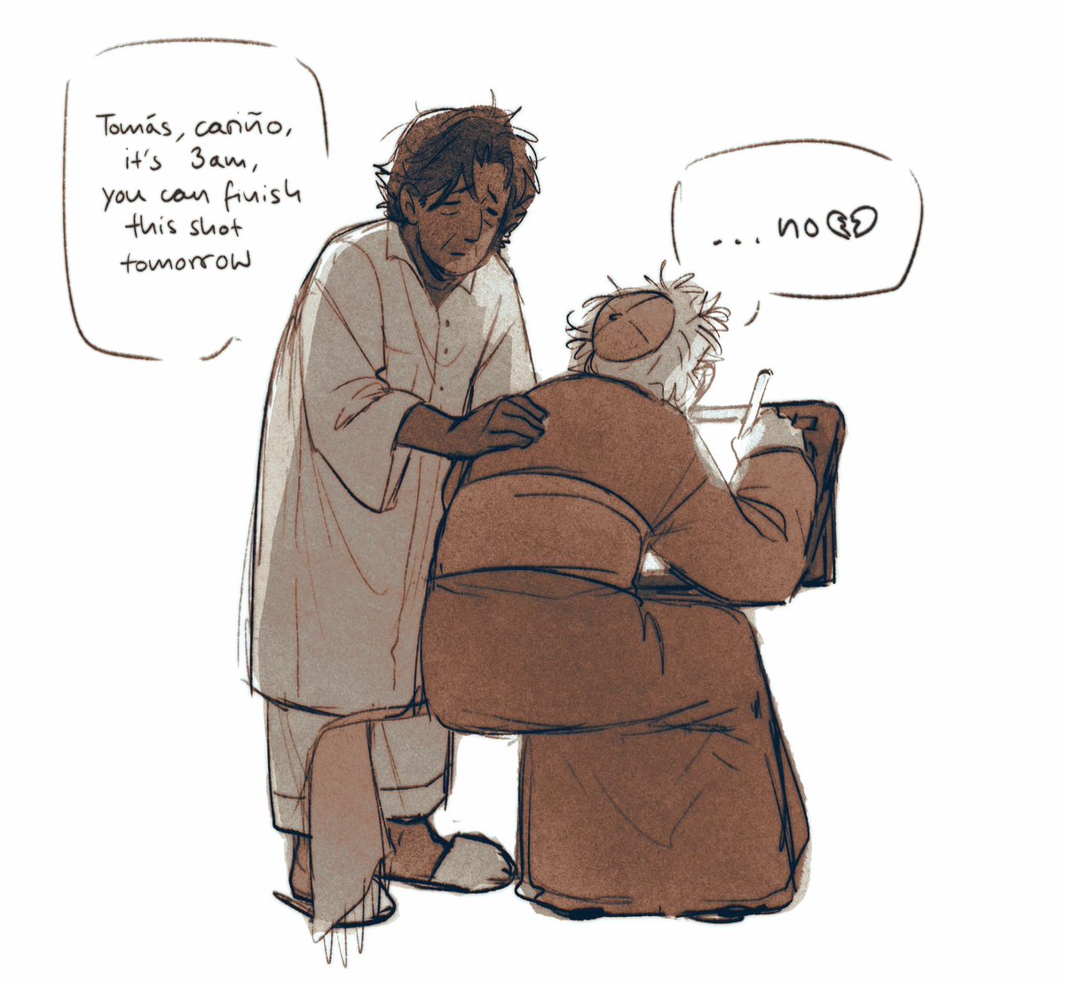 loeeehaaa's tweet image. Projecting my own problems onto my (dis)comfort character as a coping mechanism &amp;lt;3

#Conclave