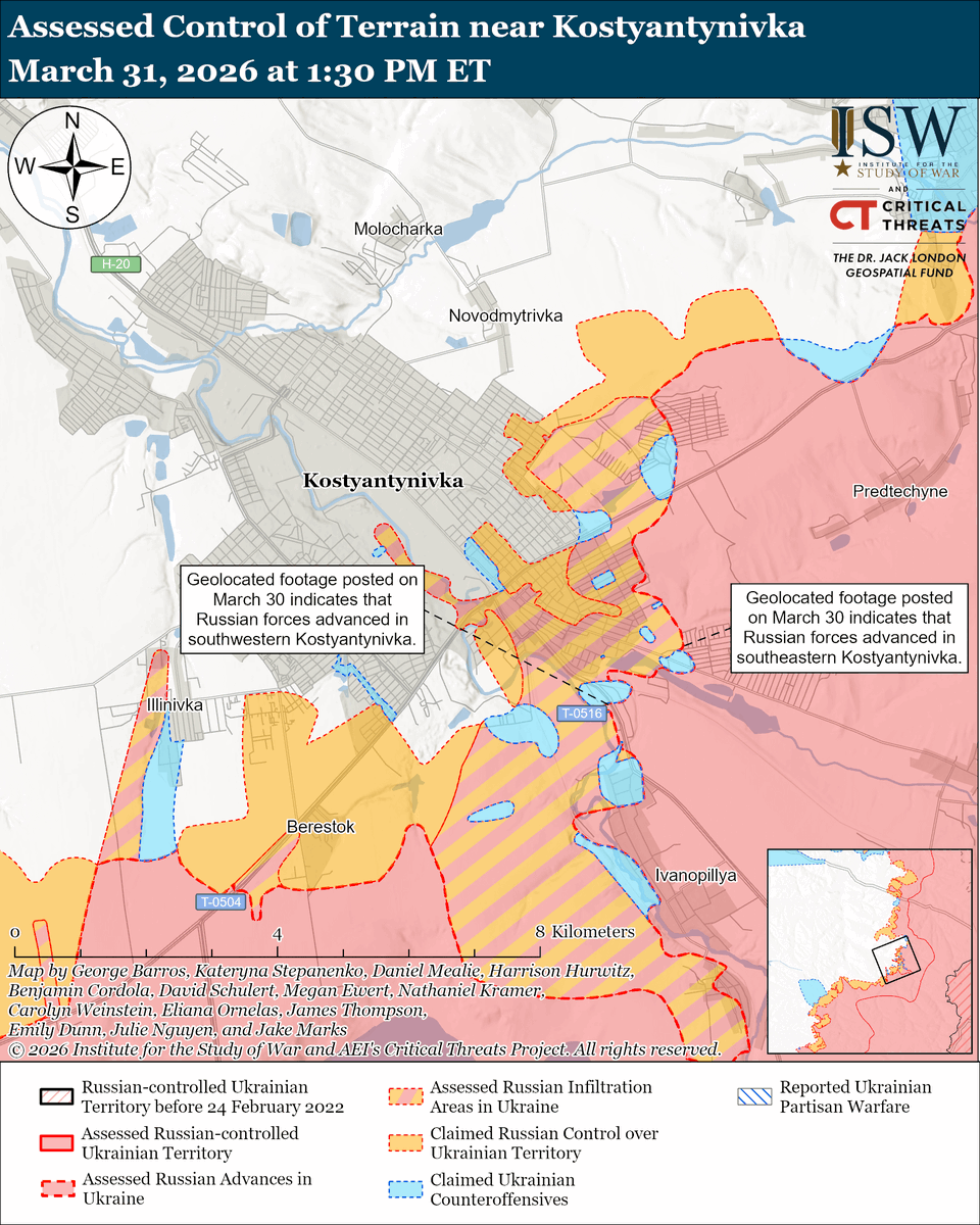 Institute for the Study of War tweet media