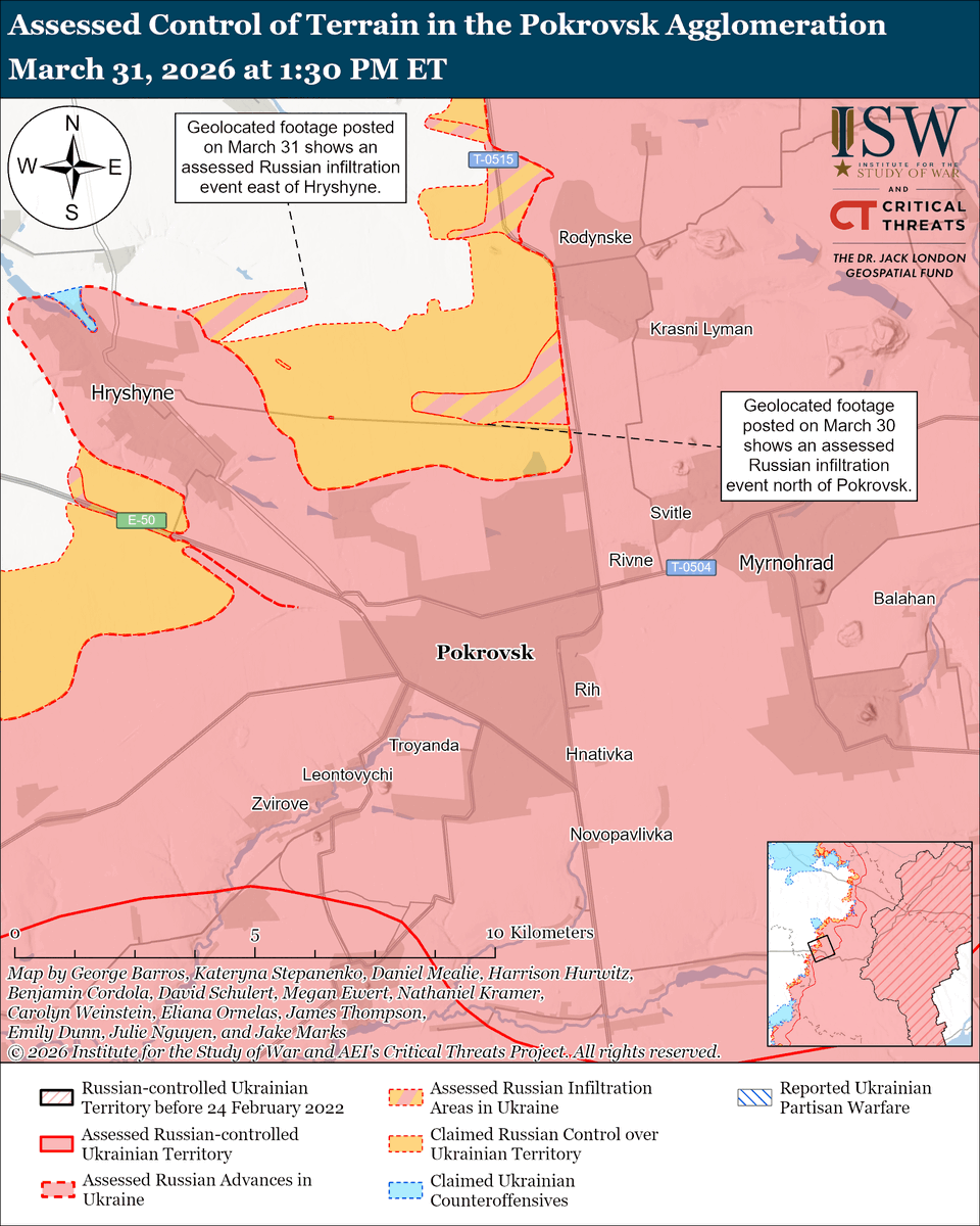 Institute for the Study of War tweet media