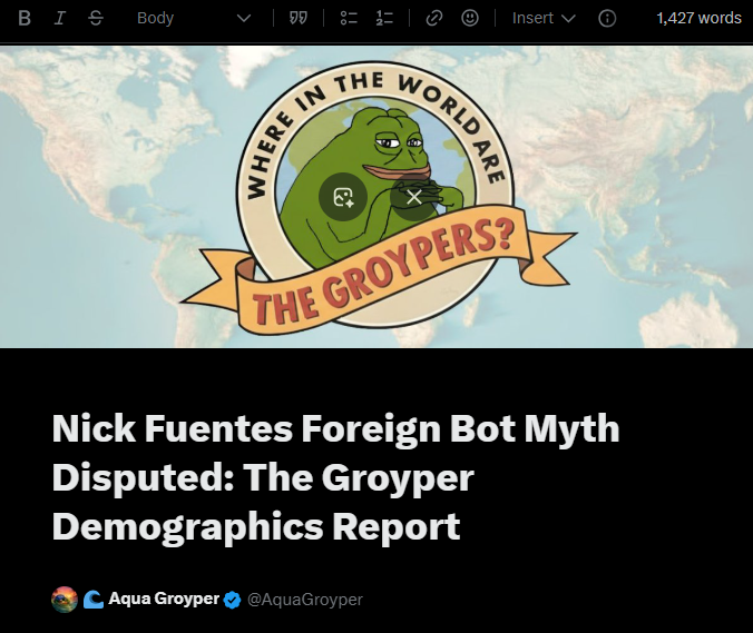 🌊 Aqua Groyper tweet media