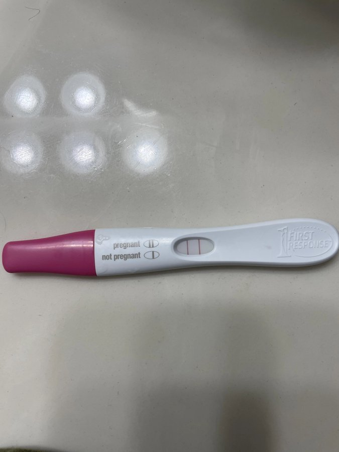 omg it finally happened... 

to bad its getting ABORTED!!!