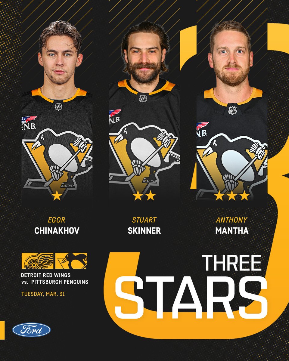 penguins's tweet photo. What a trio 🐧🐧🐧 https://t.co/tb70HWTYq1