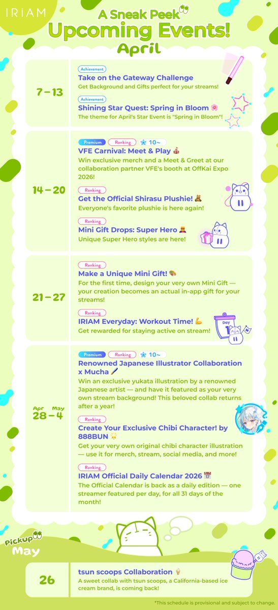 IRIAM US|Virtual Streaming App tweet media