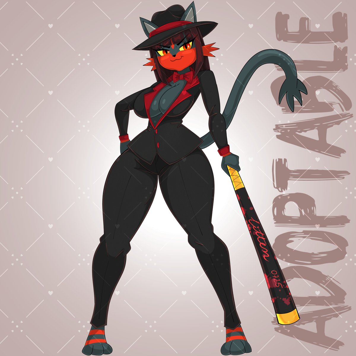 tinysparksss's tweet image. #adoptable #Pokemon #Litten auction, link in the comments