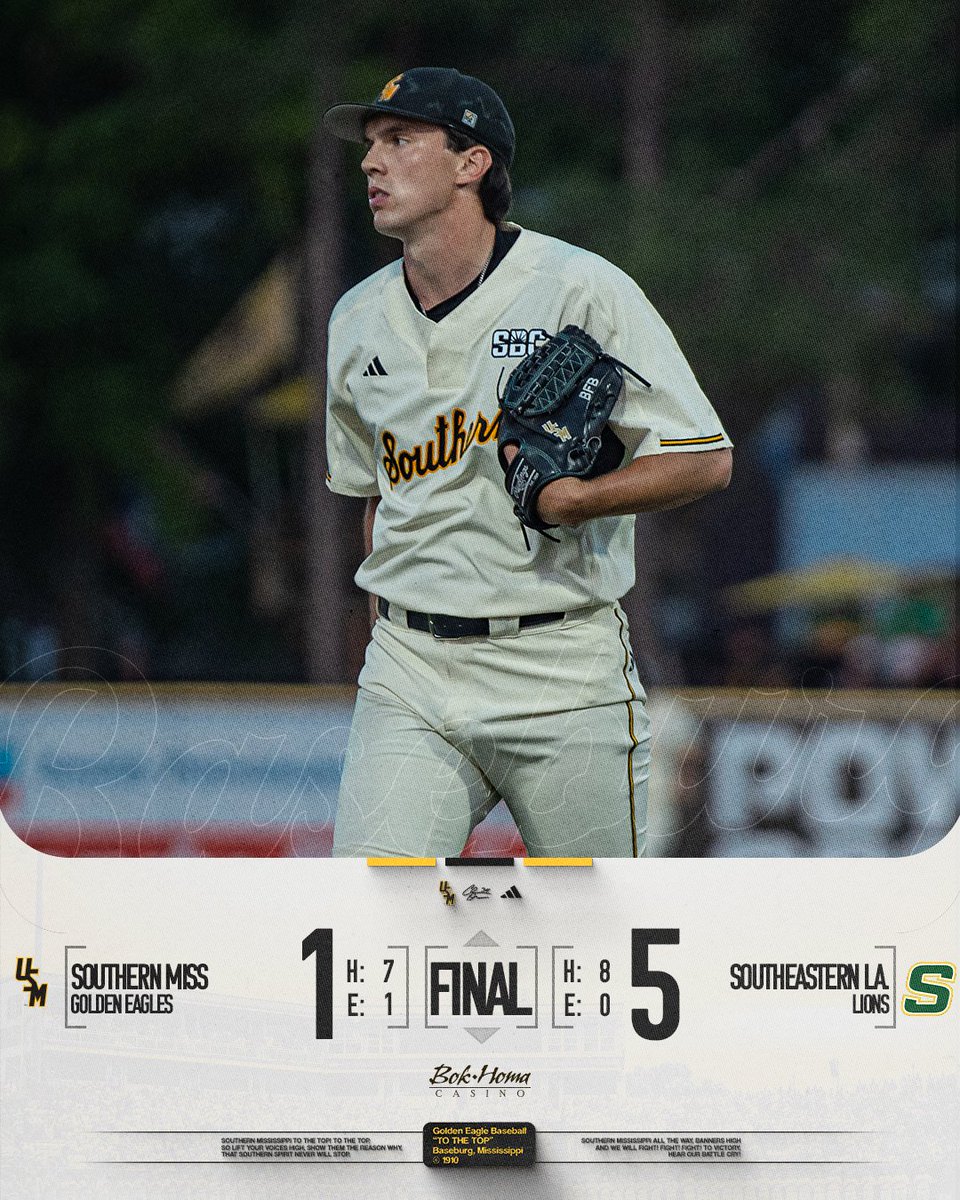 Southern Miss Baseball tweet media