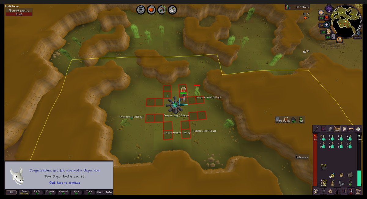anyOSRS's tweet photo. 98/99 on the main #osrs #runescape https://t.co/fDqTsICBDg