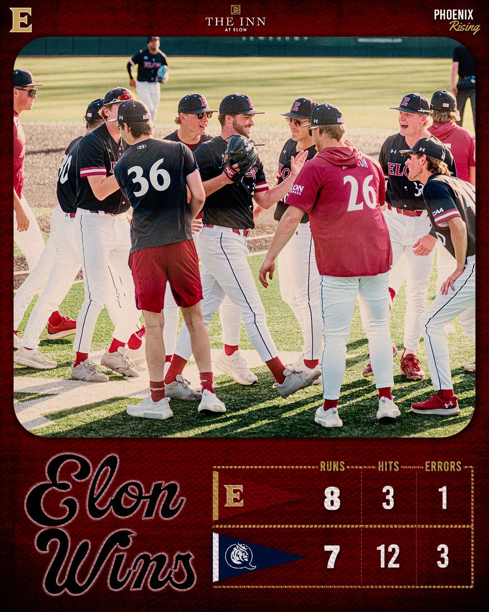 Elon Baseball tweet media