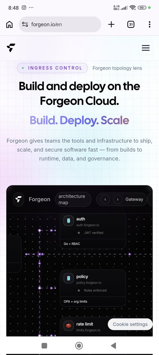 forgeon_x's tweet photo. Now we are alive, deployment platform.. for small agencies, small startups, even for just hobby.. #paas #deploy #startups #programmer https://t.co/1CWu68oGjm
