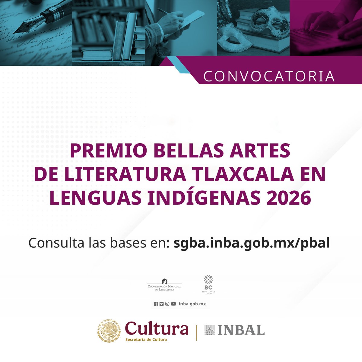 Literatura INBAL tweet media