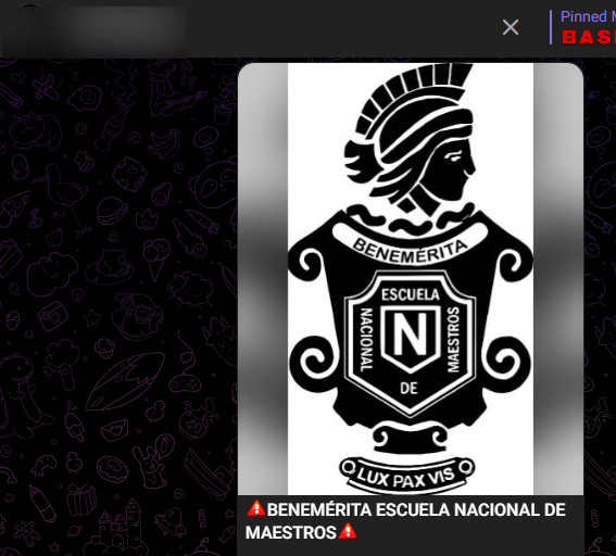 victor_ruiz's tweet photo. ⚠️🇲🇽Alerta: Se reporta la filtración de información sensible de la Benemérita Escuela Nacional de Maestros (#BENM). La base de datos comprometida contiene datos personales altamente delicados, entre ellos: nombre completo, apellido paterno, apellido materno, teléfono fijo, https://t.co/q9MjtmrdAt