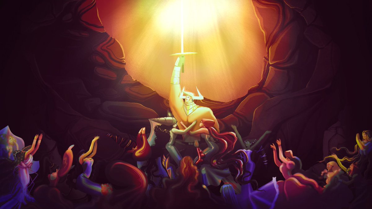 TVアニメ『女神「異世界転生何になりたいですか」俺「勇者の肋骨で」』 tweet media