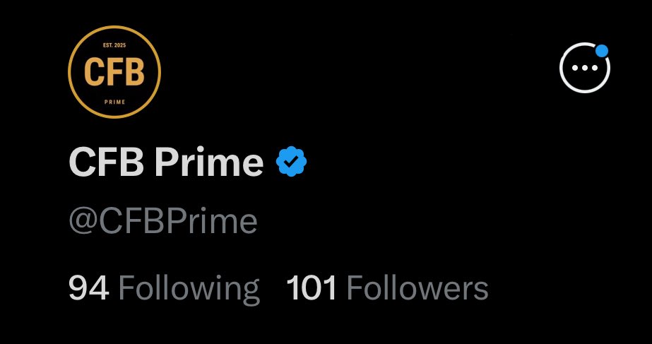 CFB Prime tweet media